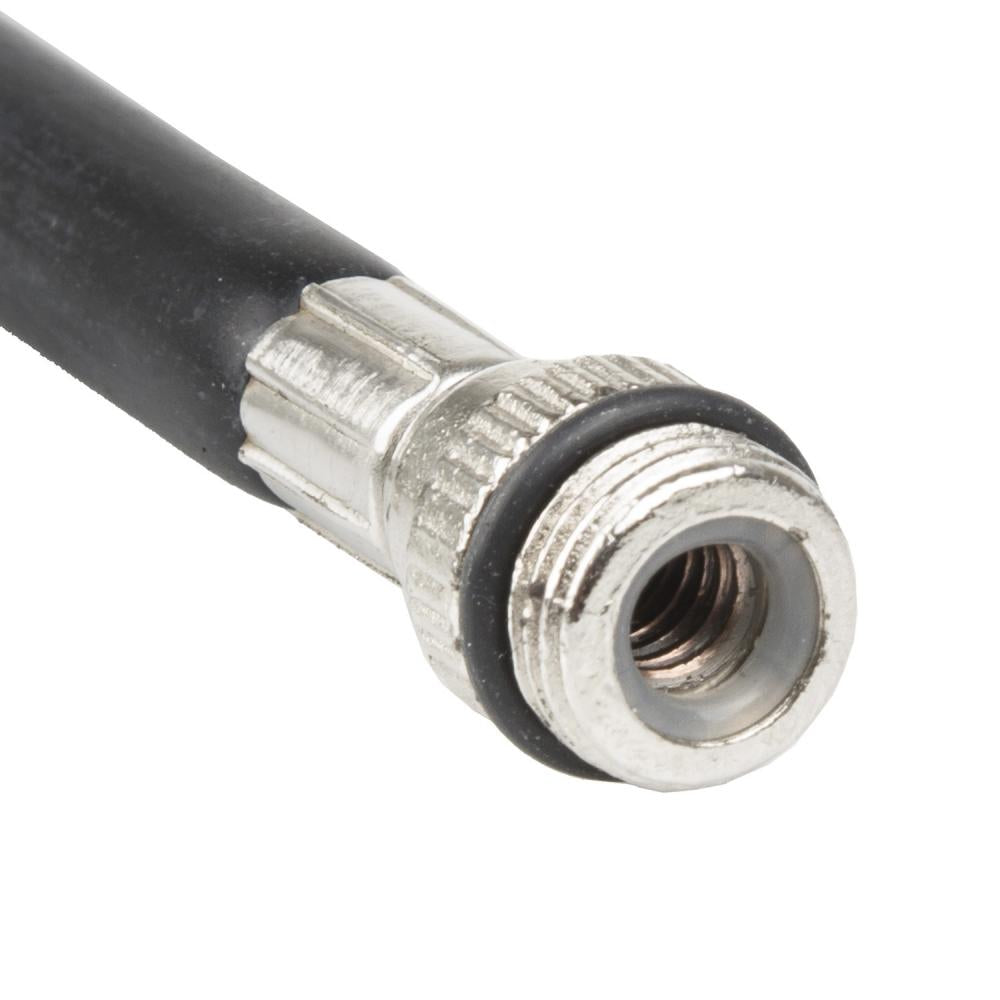 M-WAVE Flexi Tube Minipumpe Aluminium 190mm Leichtgewicht mit Flexschlauch für AV DV FV Ventile bis 6 bar