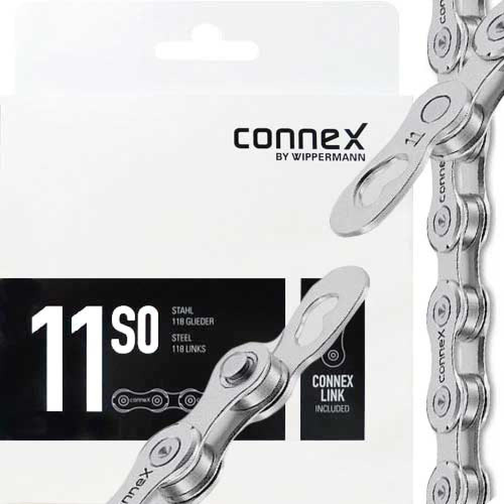 Connex Wippermann Kette 11S0 1/2" x 11/128" 118 Glieder 5,6mm 11-fach