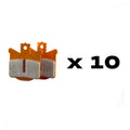 MAGURA Bremsbelag 10.A (VE = 10 Sets) - leise, haltbar und leistungsstark