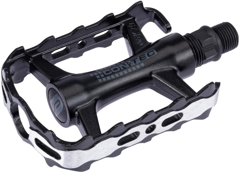 Contec Pedal CP-042 MTB Alu silber/schwarz