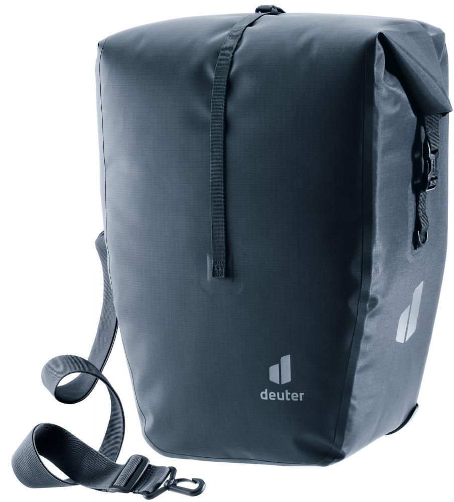 deuter Visby 20+5 Gepäckträgertasche - wasserdicht, BagFix-Halterung, 20-25 Liter