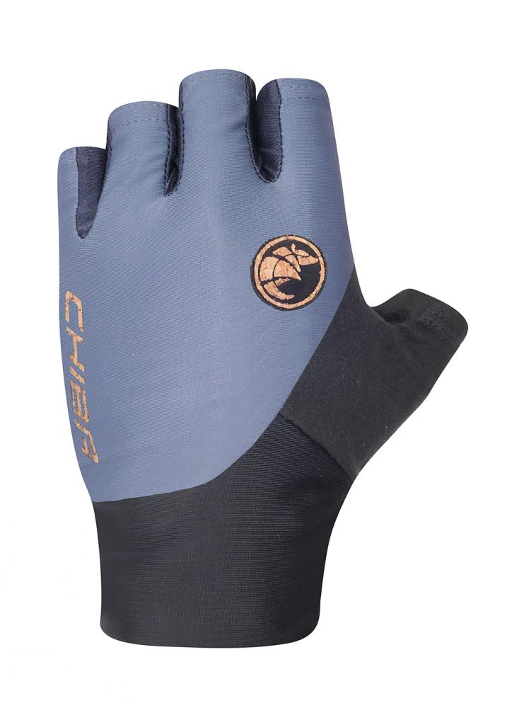 CHIBA BioXCell Eco Pro - Radhandschuhe XS dunkelgrau mit BioXCell-Polsterung