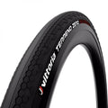 Vittoria Terreno Zero Gravel Adventure Drahtreifen in Schwarz. Ideal für harte, trockene Untergründe, Asphalt und Schotter.
