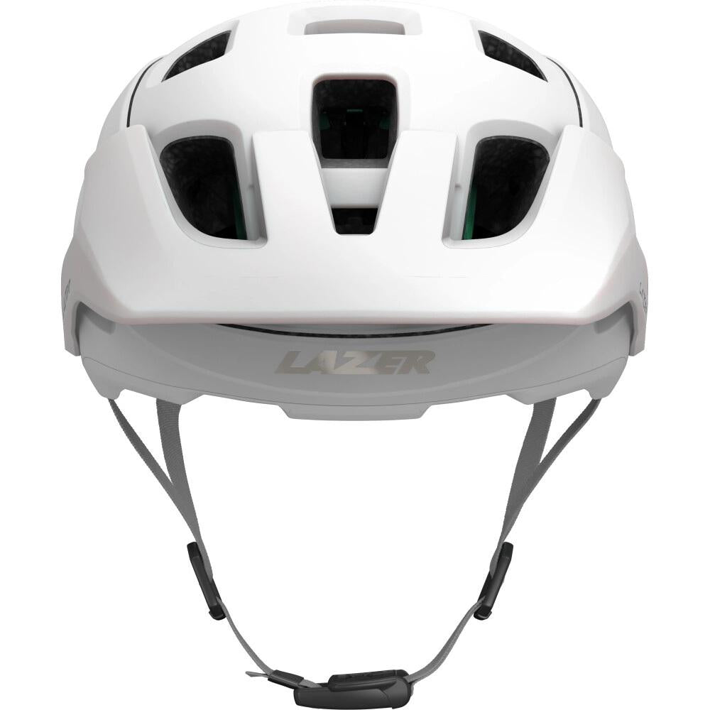 LAZER Jackal KinetiCore MTB/Downhill Helm M Weiß - maximaler Trail-Schutz