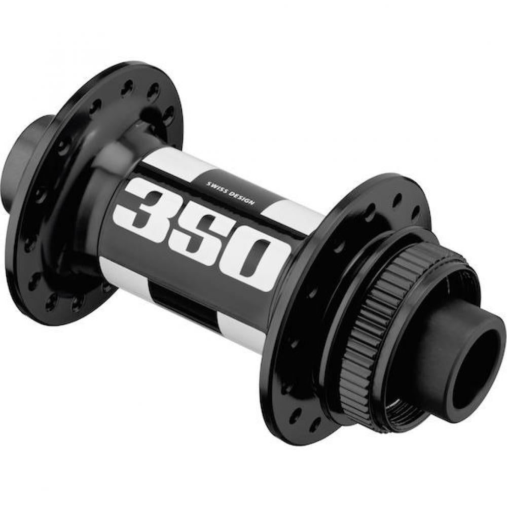 DT Swiss Nabe Road VR 350 Classic 24 Loch Schwarz - zuverlässige Centerlock-Vorderradnabe