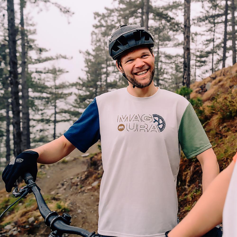 MAGURA Rotor T-Shirt highfivemtns, Men, M Rot - nachhaltiger Komfort für Bike & Freizeit