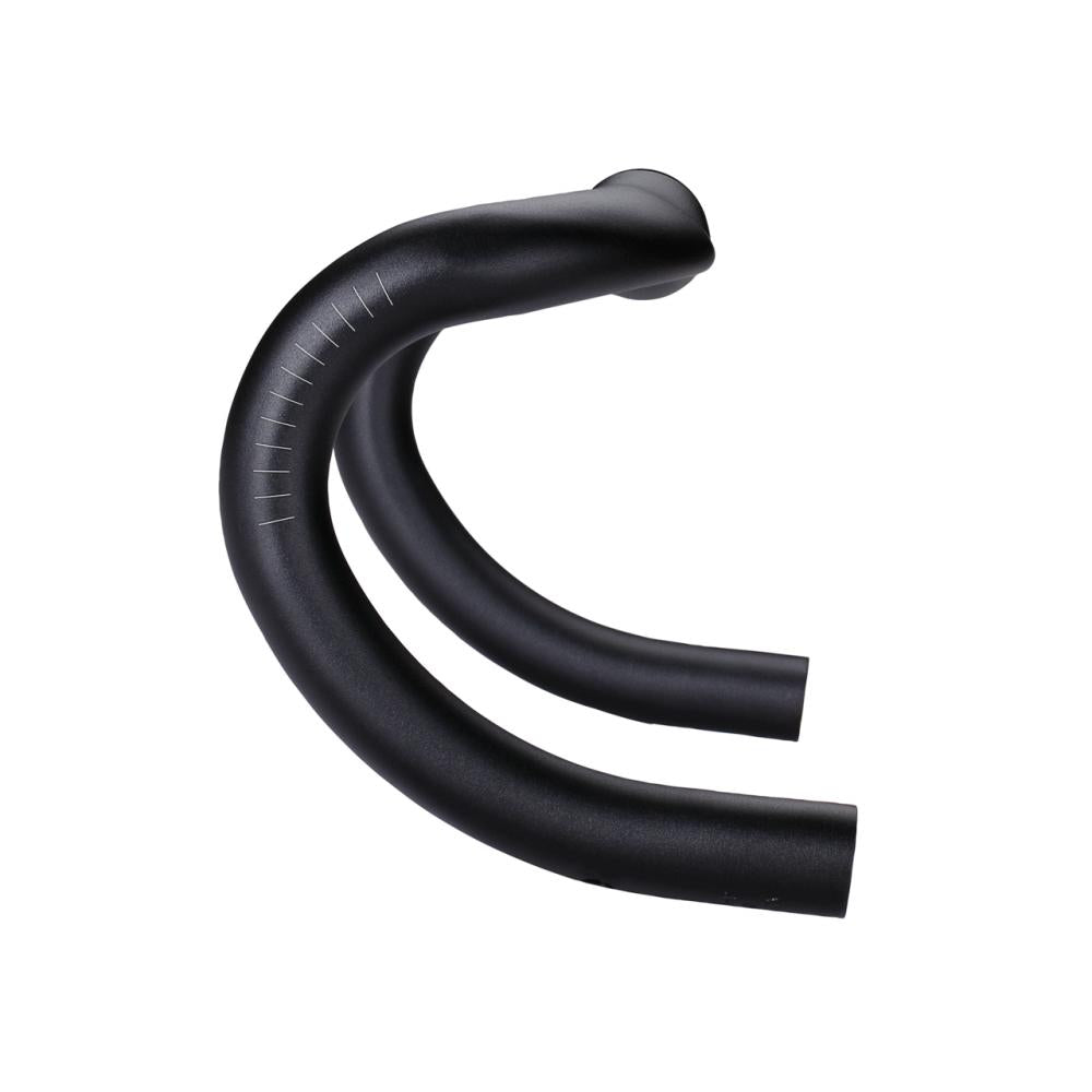 BBB Cycling BBB Lenker Racer 31.8/380mm schwarz 31 - ergonomischer Rennradlenker