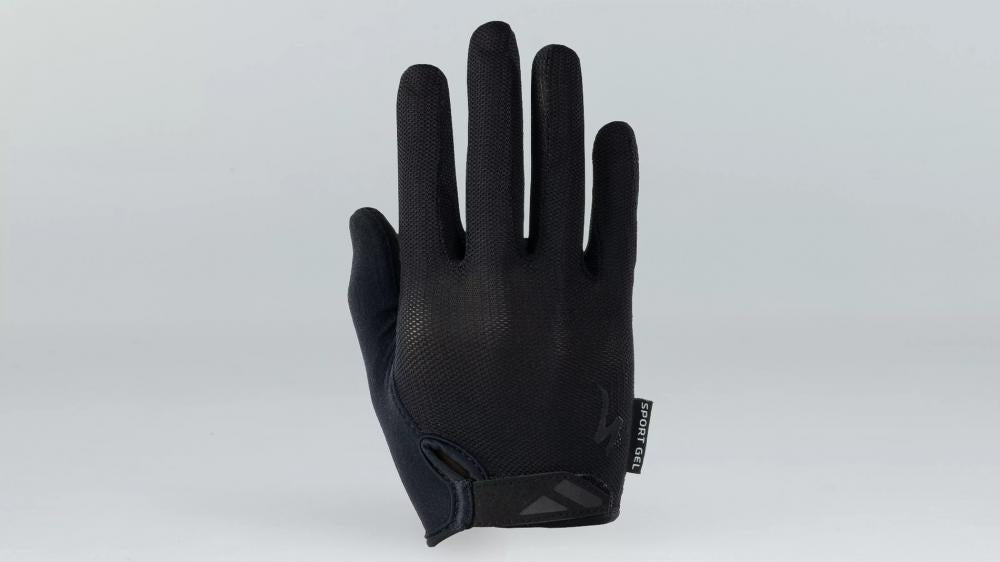Specialized BG SPORT GEL Handschuh LF WMN BLK XS BLACK XS - gepolsterter Damen-Langfinger-Radhandschuh - Handschuh Langfinger