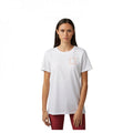 FOX Hinkley Damen T-Shirt Größe XL - Weiß, Relaxed Fit