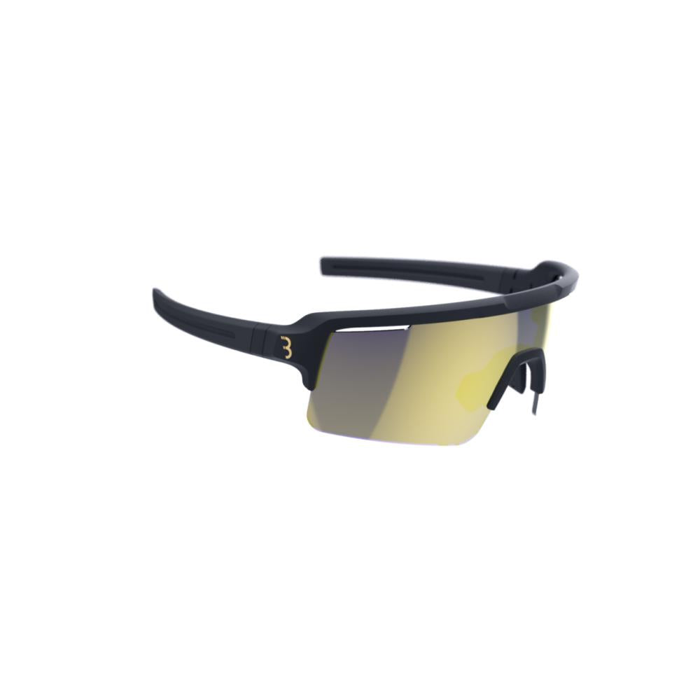 BBB Cycling BBB Sportbrille Fuse PC MLC Einheitsgröße matt schwarz - leistungsstarker Rundumschutz