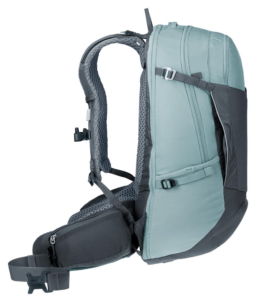Deuter Trans Alpine Pro 28 Fahrradrucksack 28L graphite - Leichter Bike-Rucksack für Mountainbike-Touren