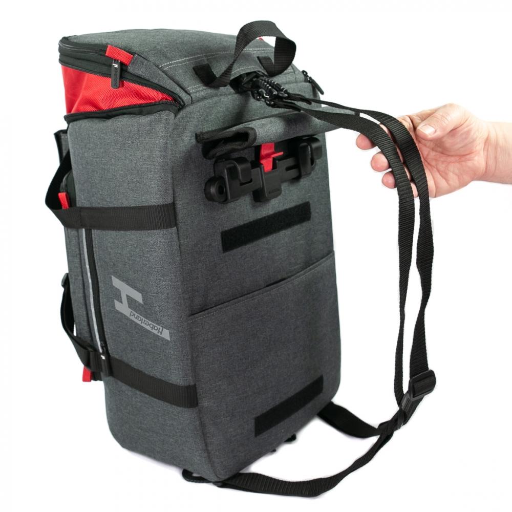 Haberland Sport-/Einzeltasche TranSPORTer anthrazit - flexible Transportlösung für Alltag & Tour