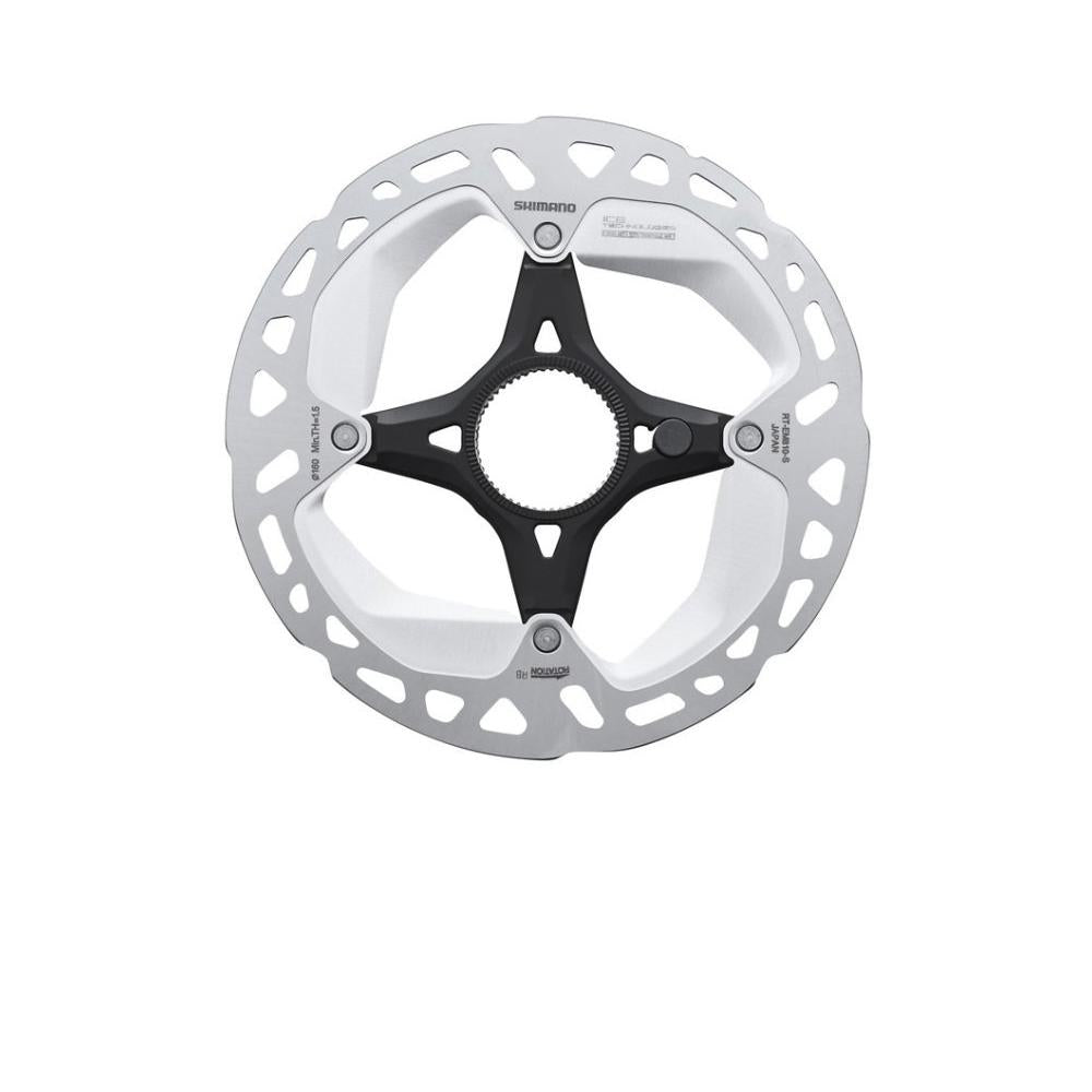 SHIMANO Bremsscheibe RT-EM810 160 mm mit Geschwindigkeitssensor-Magnet - präzise E-Bike Bremsperformance