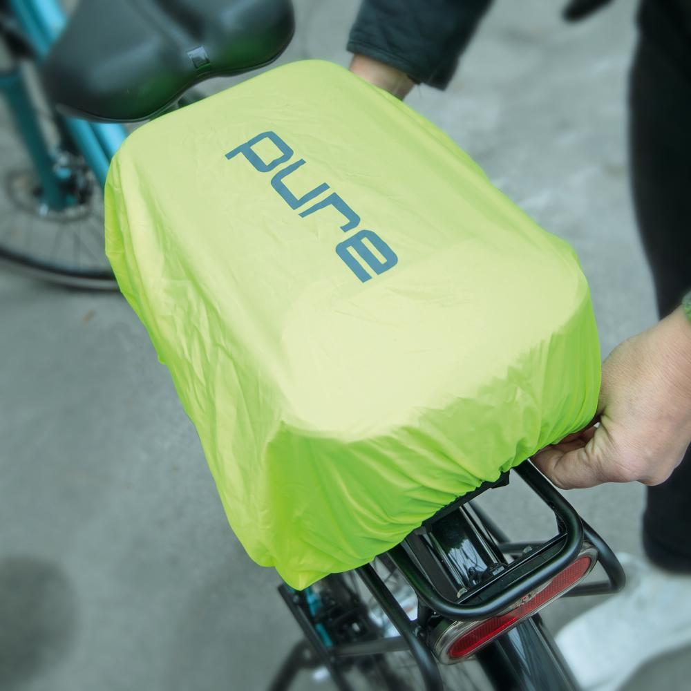 Northwind Smartbag Pure Fahrradtasche 6 Liter schwarz, MonkeyLoad-T kompatibel, wasserdicht, mit Regenhülle, Reflexelementen, Innenfächern und robuster Verarbeitung.