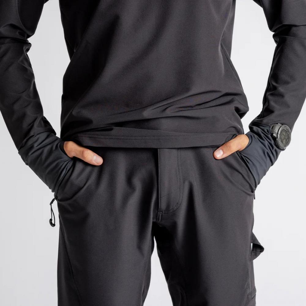 IXS Sports Division iXS Carve Digger Shorts XL black - robuste MTB-Shorts mit Stretch & DWR