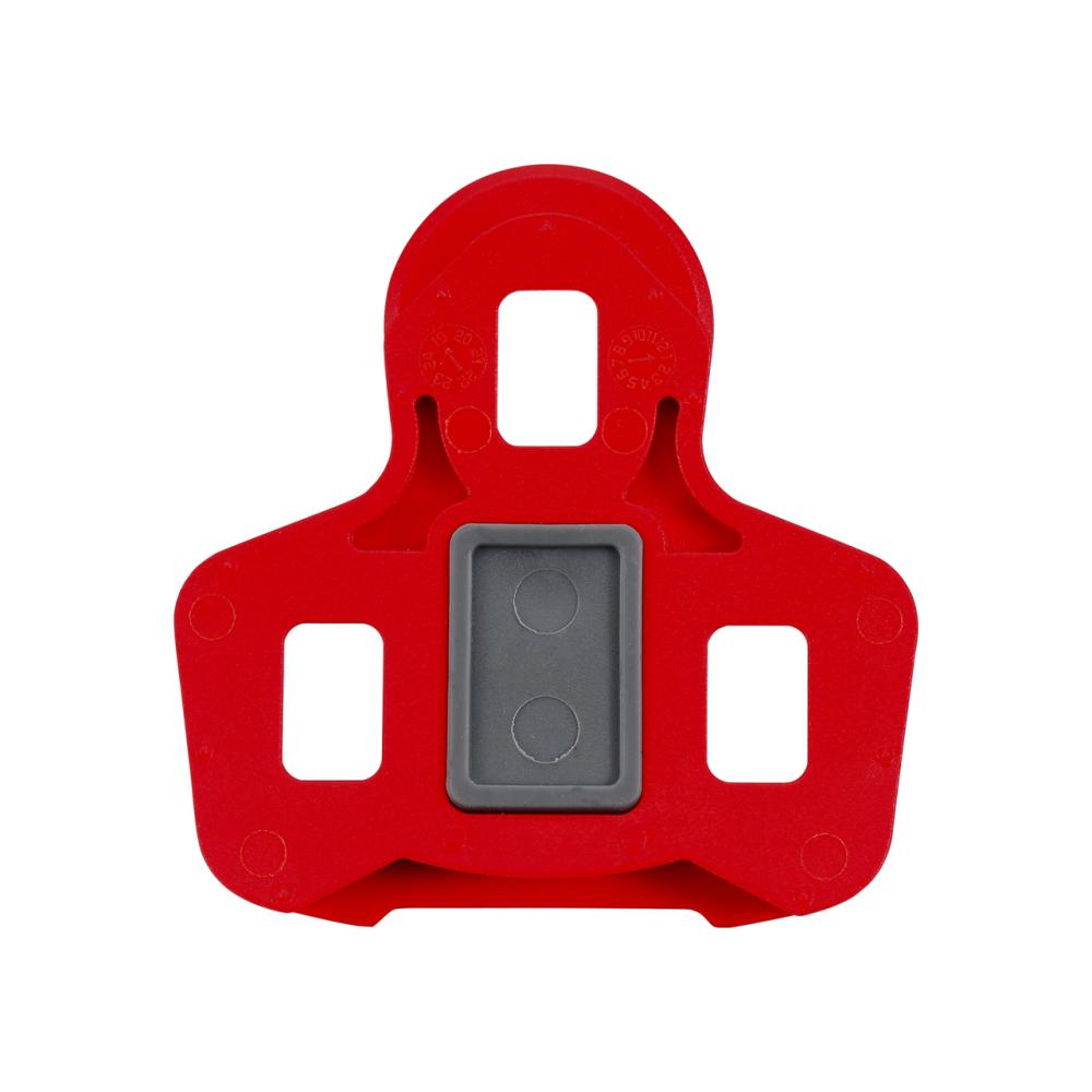 BBB Cycling BBB Schuhplatten MultiClip 7 degree Einheitsgröße rot - optimaler Halt und effizienter Tritt