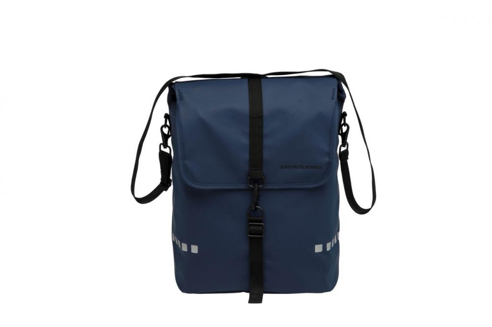 New Looxs Radtasche Odense Single Dark Blue 18-20 l Blue - geräumige Gepäckträgertasche