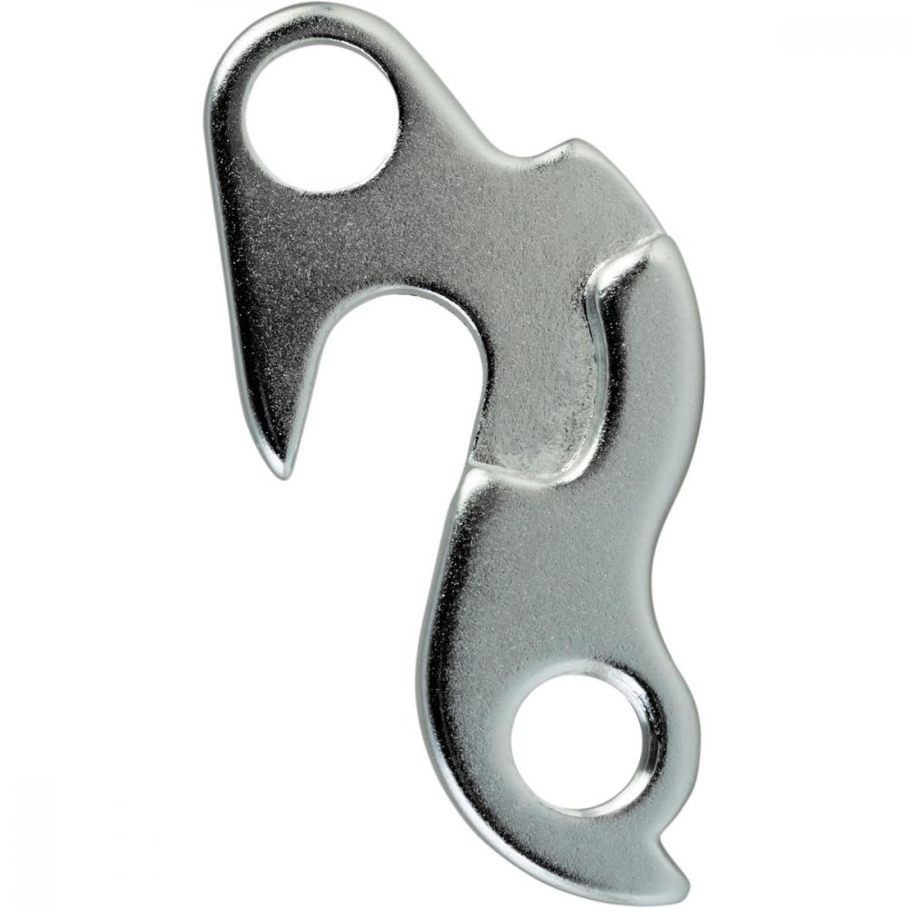 Silbernes Merida Schaltauge A-HG014 aus Aluminium, kompatibles Ersatzteil für Fahrrad Schaltwerk.