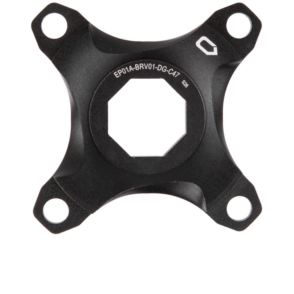 M-Wave E-Bike Spider Alu Kettenblatt 47 mm BCD 104 mm Schwarz - Leicht und robust