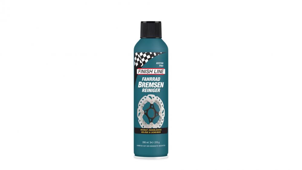 Finish Line Bremsscheibenreiniger 295ml - schnell trocknender Disc Brake Cleaner für Scheibenbremsen, entfernt Öl, Schmutz und Bremsstaub, rückstandsfrei