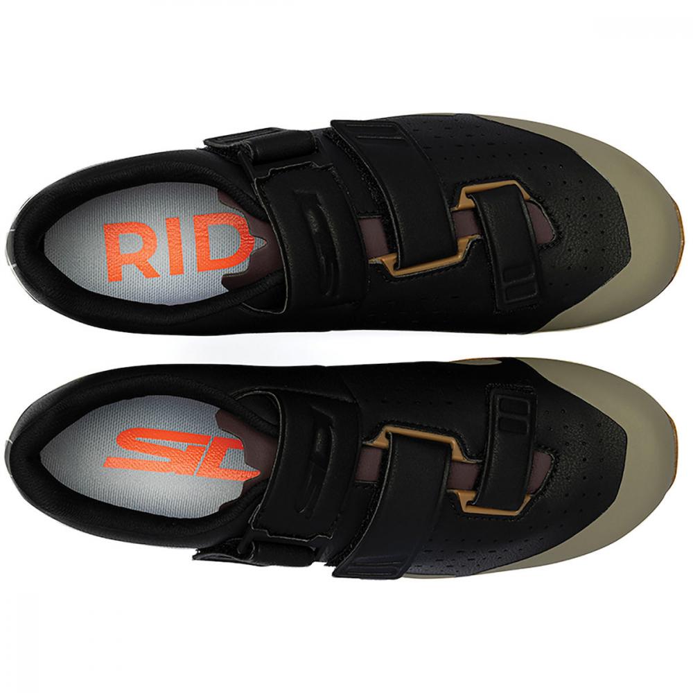 Sidi Asper Gravel MTB Schuhe Herren EU45 Schwarz - Millenium Fit, GR1NC Sohle, Microtech, Klettverschluss, Steifigkeit 6