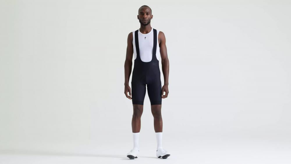 PRIME SWAT BIB SHORT MEN BLK S - Premium Herren Trägerhose Schwarz Größe S - Bekleidung