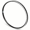 RYDE Andra 40 Fahrradfelge 20 Zoll 25-406 Aluminium 36 Loch schwarz silber.