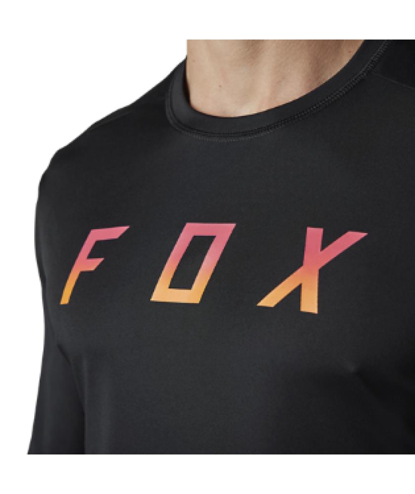 FOX Jerseys RANGER LS JERSEY DOSE Black Größe L