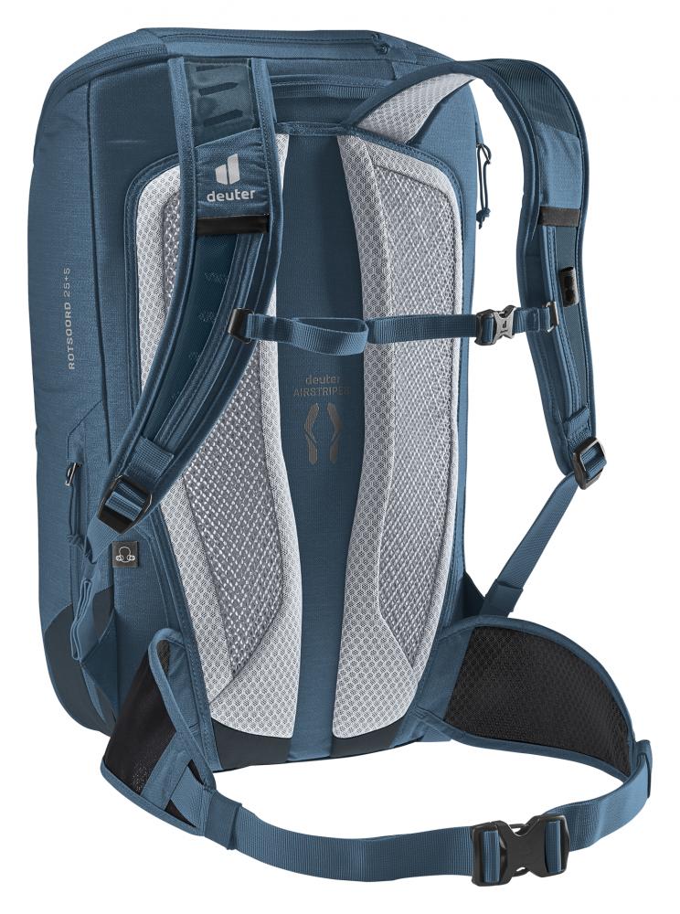 Deuter Rotsoord 25+5 Fahrradrucksack - Volumenerweiterung mit Regenhülle für Pendler