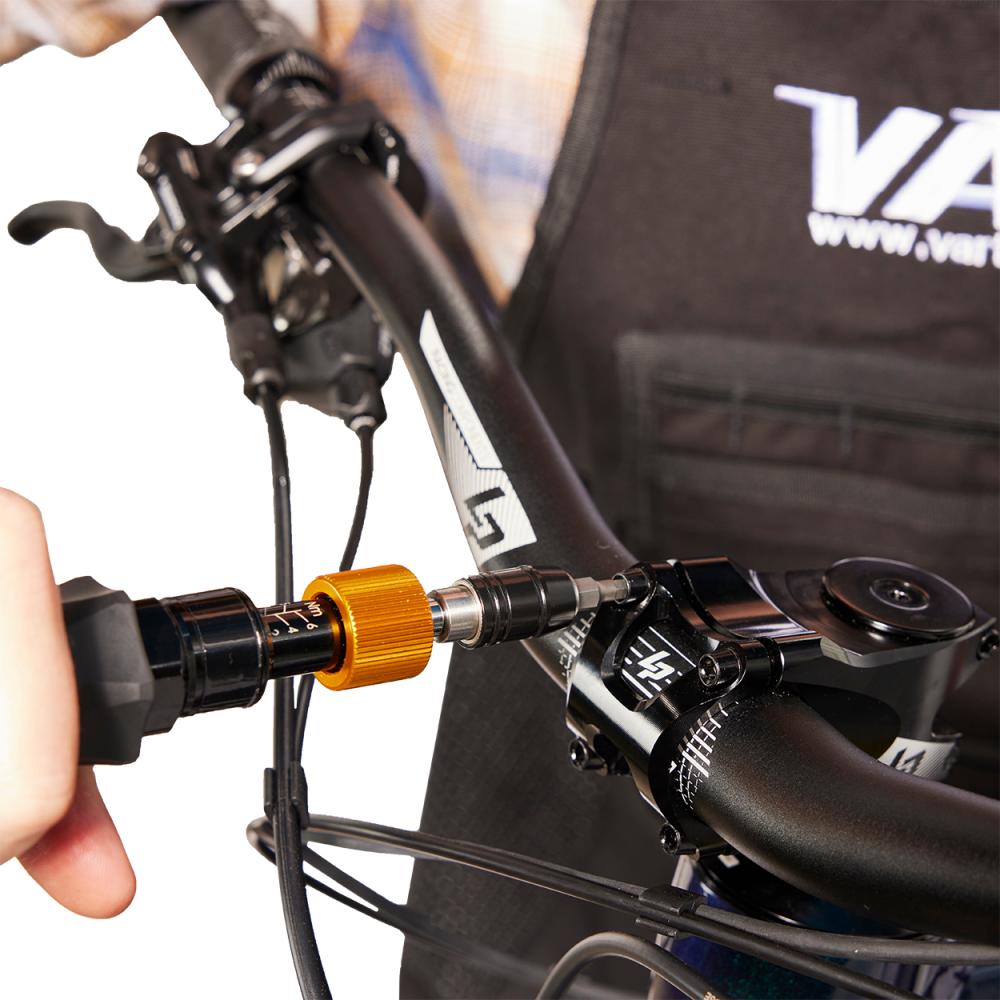 VAR Drehmomentschlüssel DV-10600 1-6 Nm 1/4" - präziser Fahrrad-Drehmomentschlüssel
