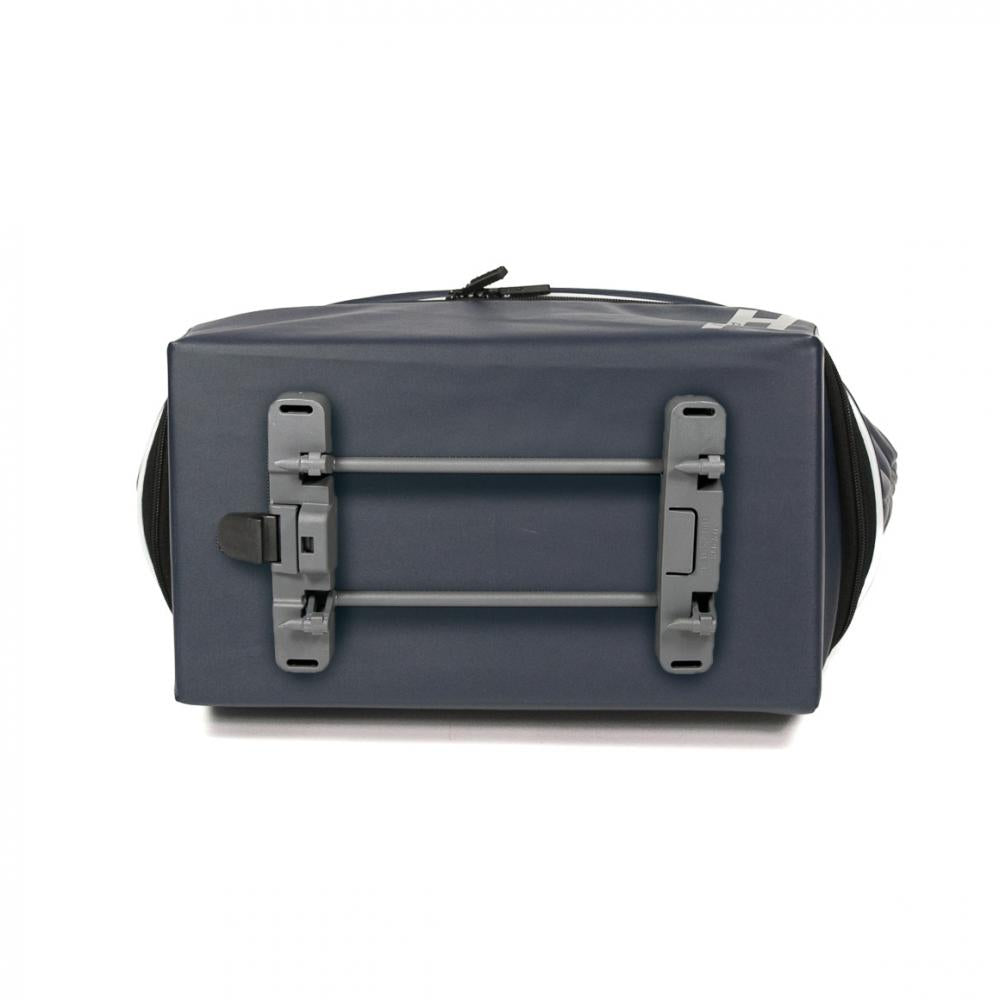 Haberland Gepäckträgeraufsatztasche Lena blau - praktische Racktime 1.0 Transportlösung