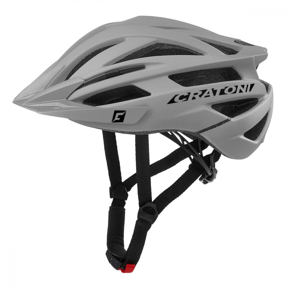 Cratoni Fahrradhelm Agravic MTB grau matt L/XL 58 bis 62cm