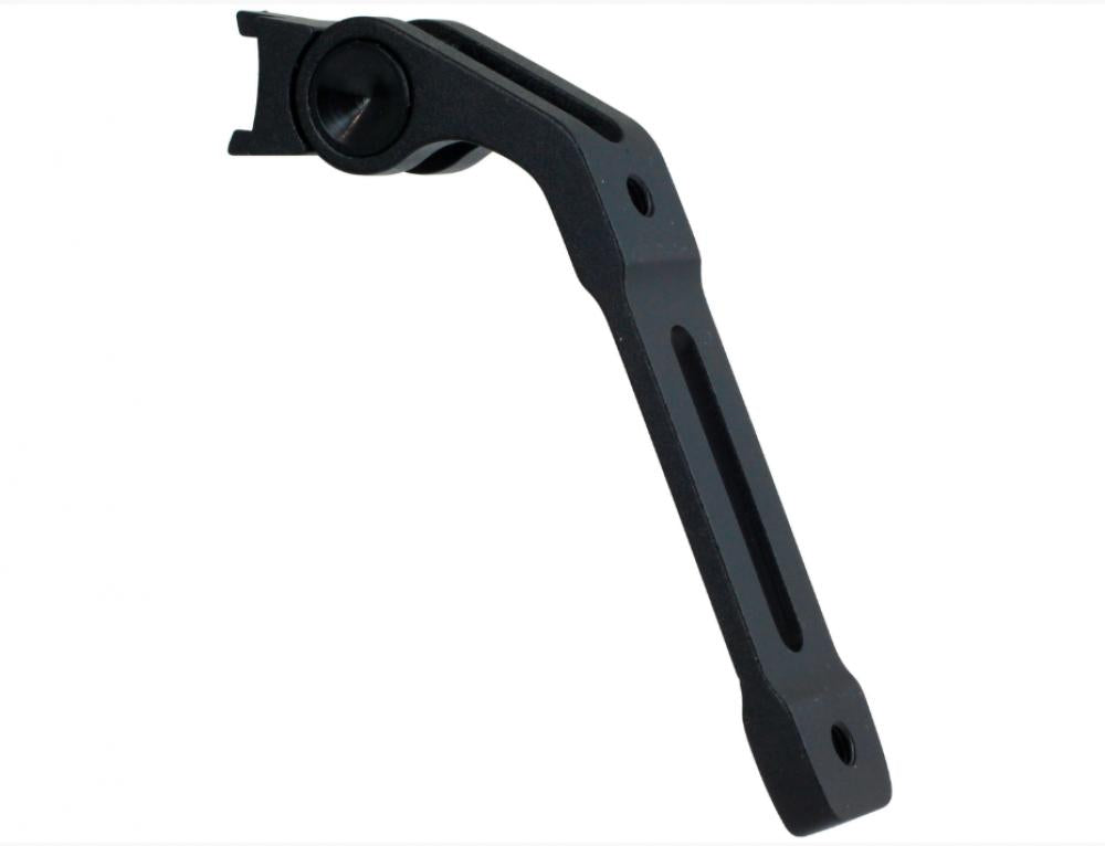 by Schulz SDS-Adapter-Set Bottleholder schwarz Alu mit SDS Link 10 B6 - stabile Montage am Vorbau, hochwertig eloxiert