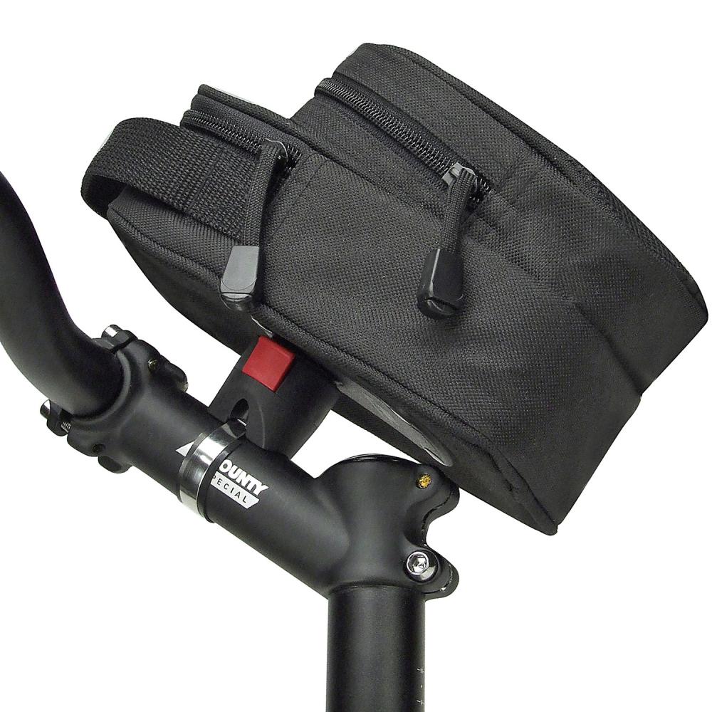 KLICKfix Lenkertasche Compact schwarz Größe 19x9x11cm 2l
