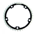 FSA Kettenblatt Road Alloy 5-Arm 2x 130 mm x 39 T Schwarz/silber - präzises Schalten für Rennräder