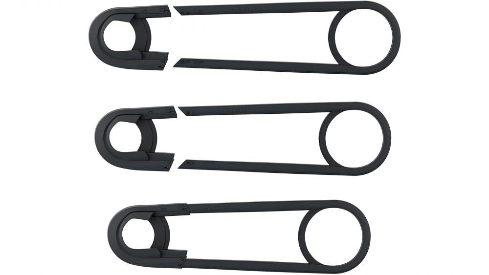 Hebie Vollkettenschützer Vorderteil für Shimano Nexus 5Gang 38 Zähne, schwarz