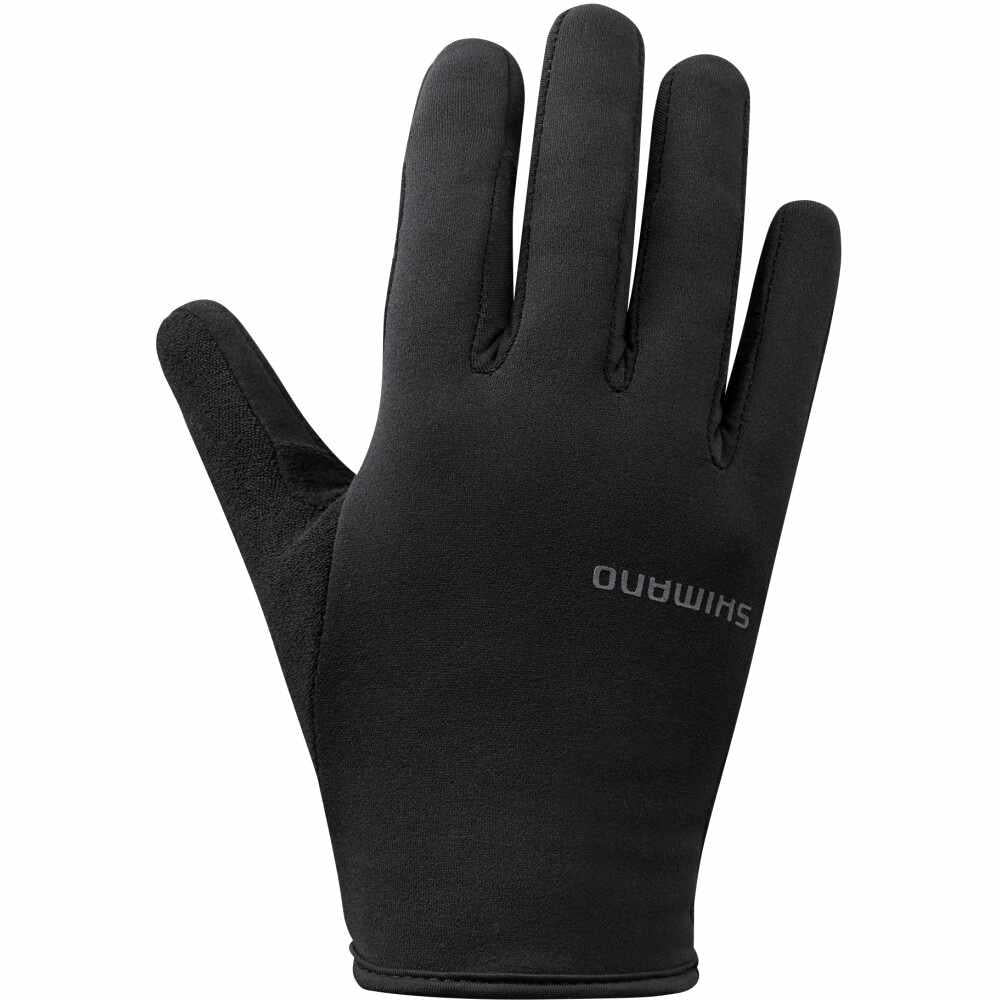 SHIMANO LIGHT THERMAL Gloves BLACK XXL - leichte Thermo-Radhandschuhe