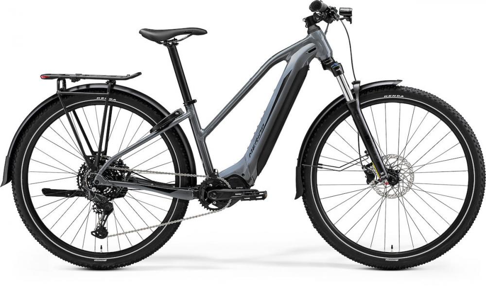 Merida eBIG.TOUR 475 EQ IV2 XL grau/schwarz - komfortables E-Trekkingbike für Alltag & Tour