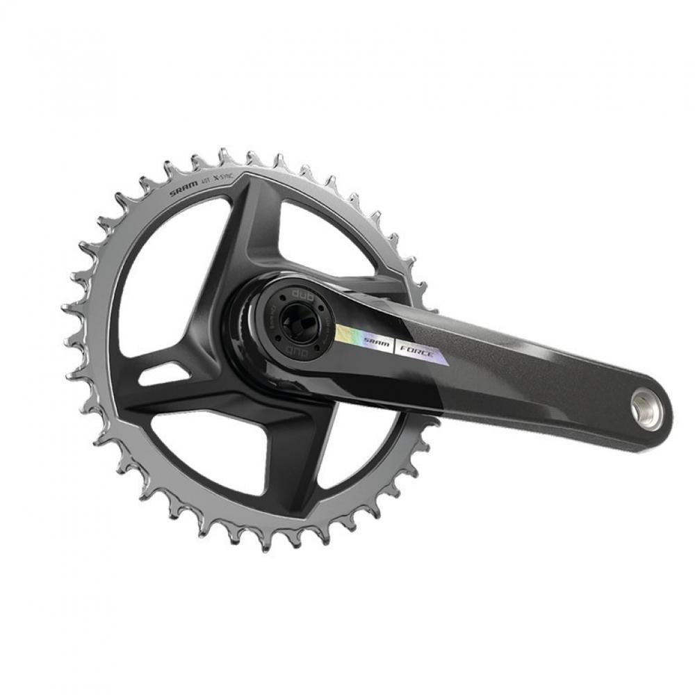SRAM Force AXS Kurbelgarnitur 1x12 40T, leicht, für Rennräder.