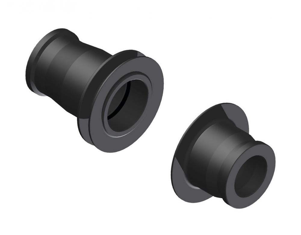 DT Swiss Umrüstkit Achse HR 12 mm Schwarz - einfache Umrüstung auf 12 mm Steckachse