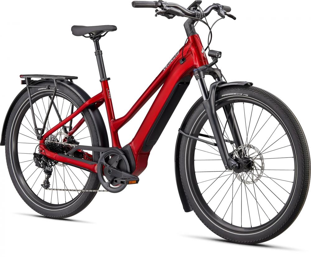VADO 4.0 ST NB REDTNT/SILREFL L - E-City Bike