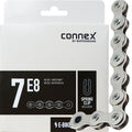 ConneX 7E8 1s Kette E-Bike 132 Glieder silber - robuste E-Bike-Antriebskette
