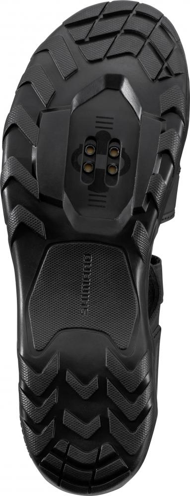 SHIMANO Fahrradschuhe SD500 - SPD MTB-Sandalen, Unisex, Größe 42, Schwarz