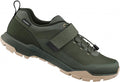SHIMANO Fahrradschuhe EX500 Herren/Damen Touring SPD Größe 42 Grün