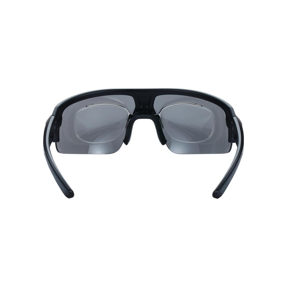 BBB Cycling BBB Sportbrille Impulse Optic schwarz Einheitsgröße schwarz - klare Sicht für Brillenträger