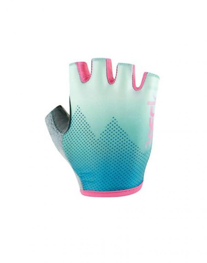 Roeckl Sports Juniors Bike Fingerhandschuhe Tarifa bayblue shadow Größe 4