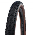Schwalbe Smart Sam 29x2.35 MTB-Reifen schwarz-braun mit robustem Offroad-Profil und Addix Performance Compound.