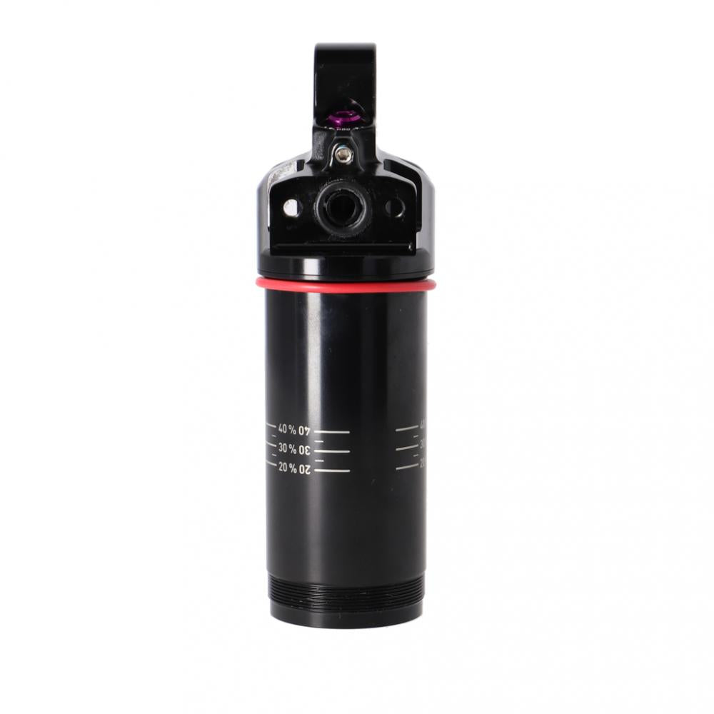 RockShox Vivid C1+ Dämpfer Body Assembly (2024+) schwarz mit Eyelet und Sag-Anzeige für Fahrräder.