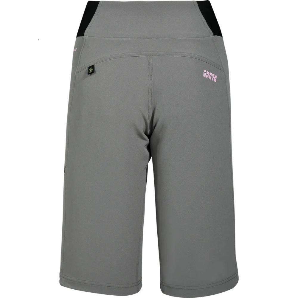 IXS Sports Division iXS Carve Hip-Hugger Women Shorts 42 graphite - maximaler Komfort für Trail und Tour