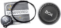 SHIMANO Boa Kit Modell SMSHEX900MBO Verschluss-Set - 6, Grau